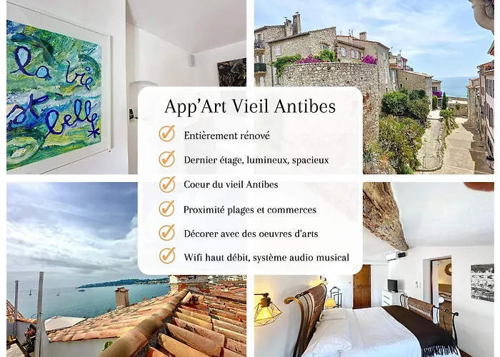 App'art Vieil アパート アンティーブ